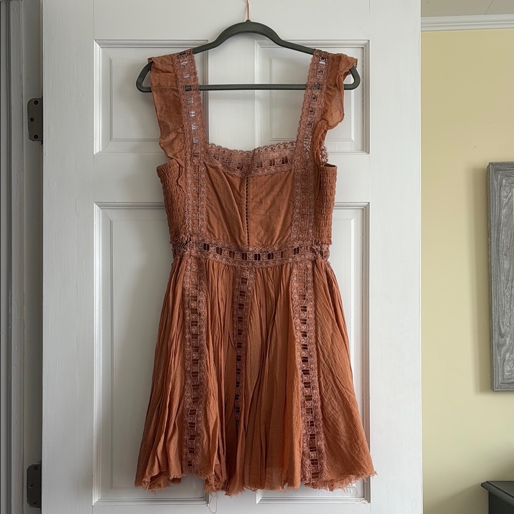 Free People Burnt Orange dress